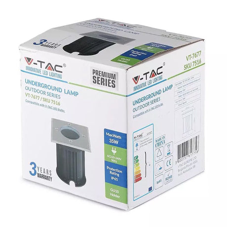 V-Tac Corp iluminat Corp Iluminat V-Tac SKU-7516 | Soclu GU10, IP65