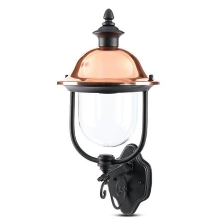 V-Tac Lumini decorative Aplica Exterior V-Tac SKU-7532 | E27, Aluminiu Negru, IP44, 60W