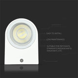 V-Tac Corp iluminat Corp Iluminat V-Tac SKU-7540 | Soclu GU10, IP44, Alb