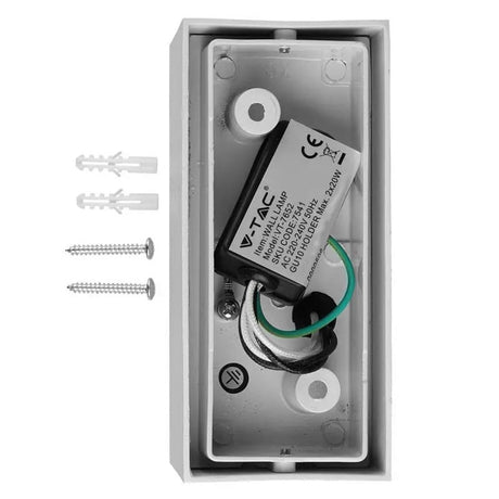 V-Tac Corp iluminat Corp Iluminat V-Tac SKU-7541 | 2x Soclu GU10, IP44, Alb