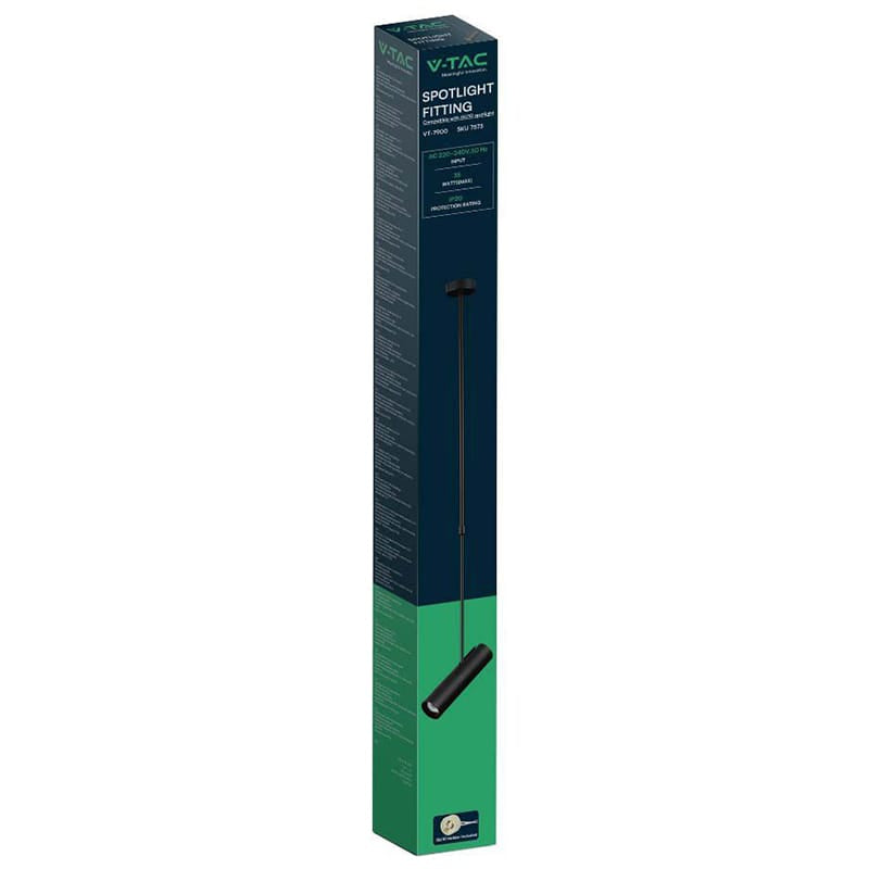 V-Tac Corp iluminat Corp Iluminat V-Tac SKU-7573 | Soclu GU10, Negru