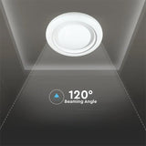 V-Tac Plafoniera LED Plafoniera LED V-Tac SKU-76011 | 60W, Dimabila, 3in1, 4200lm, Ø480mm