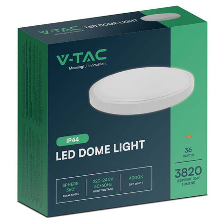 V-Tac Plafoniera LED Plafoniera LED V-Tac SKU-76221 | 36W, IP44, 4000K Alb Neutru