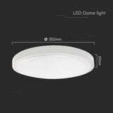 V-Tac Plafoniera LED Plafoniera LED V-Tac SKU-76221 | 36W, IP44, 4000K Alb Neutru