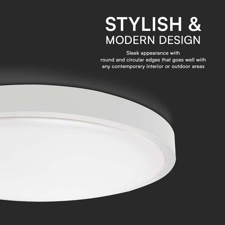 V-Tac Plafoniera LED Plafoniera LED V-Tac SKU-76221 | 36W, IP44, 4000K Alb Neutru