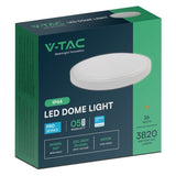 V-Tac Plafoniera LED Plafoniera LED V-Tac SKU-76231-24 | 36W, IP44, 6500K, Alb