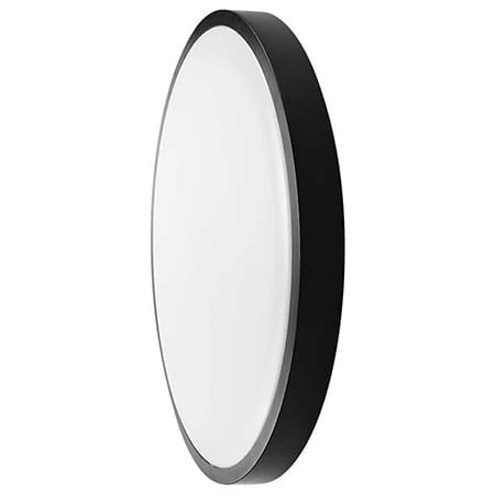 V-Tac Plafoniera LED Plafoniera LED V-Tac SKU-76381 | 24W, IP44, 6500K Alb Rece, Negru