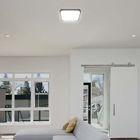 V-Tac Plafoniera LED Plafoniera LED V-Tac SKU-76491 | 48W, IP44, 4000K, Negru