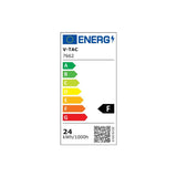 V-Tac Plafoniera LED Plafoniera LED V-Tac SKU-7662 | 24W, 3000K, IP44, Senzor Miscare