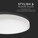 V-Tac Plafoniera LED Plafoniera LED V-Tac SKU-7664 | 24W, 6500K, IP44, Senzor Miscare