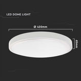 V-Tac Plafoniera LED Plafoniera LED V-Tac SKU-7665 | 30W, 4000K, IP44, Senzor Miscare