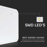 V-Tac Plafoniera LED Plafoniera LED V-Tac SKU-76681 | 30W, IP44, Senzor, 4000K, Alb