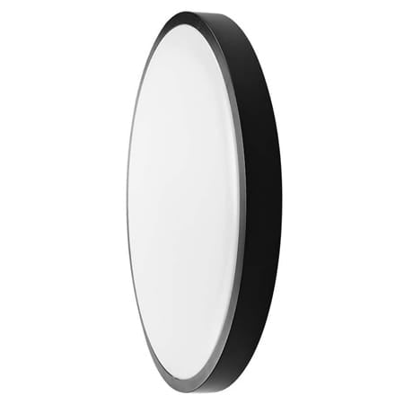 V-Tac Plafoniera LED Plafoniera LED V-Tac SKU-76691 | 18W, IP44, Senzor, 4000K, Negru