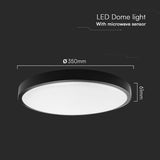 V-Tac Plafoniera LED Plafoniera LED V-Tac SKU-76701-24 | 24W, 4000K, IP44, Senzor Miscare