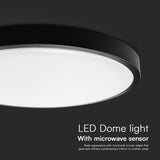 V-Tac Plafoniera LED Plafoniera LED V-Tac SKU-76701-24 | 24W, 4000K, IP44, Senzor Miscare