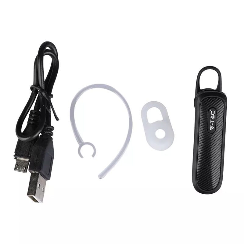 V-Tac Casti bluetooth Casti Bluetooth V-Tac SKU-7700 | Negru