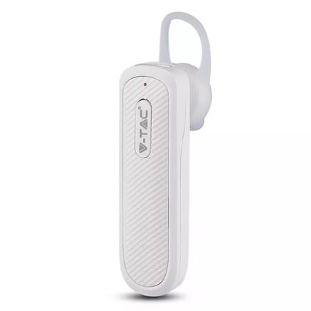 V-Tac Casti bluetooth Casti Bluetooth V-Tac SKU-7701 | Alb