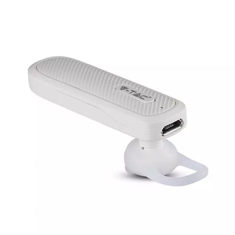V-Tac Casti bluetooth Casti Bluetooth V-Tac SKU-7701 | Alb