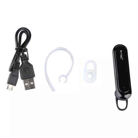 V-Tac Casti bluetooth Casti Bluetooth V-Tac SKU-7702 | 170mAh, Negru