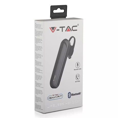 V-Tac Casti bluetooth Casti Bluetooth V-Tac SKU-7702 | 170mAh, Negru