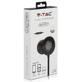 V-Tac Casti In Ear Casti V-Tac SKU-7706 | In-Ear, Cu Fir, Gri