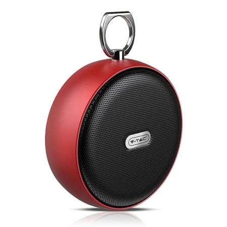 V-Tac Boxa Bluetooth Boxa Bluetooth V-Tac SKU-7716 | Portabila, 4W, Rosu