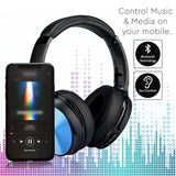 V-Tac Casti bluetooth Casti Bluetooth V-Tac SKU-7728 | Wireless, Albastru