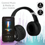 V-Tac Casti bluetooth Casti Bluetooth V-Tac SKU-7730 | Wireless, MicroSD, Negru
