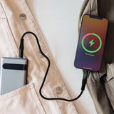 V-Tac Cablu USB-C Cablu V-Tac SKU-7746 | USB-C la USB-C, 1m, Cu Afisaj