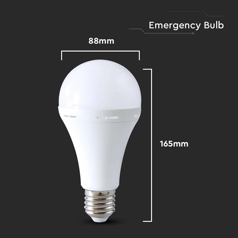 V-Tac Bec LED SMART Bec LED V-Tac SKU-7795 | A90, 15W, 4000K, Emergenta 3h