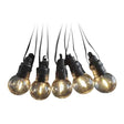V-Tac Ghirlanda LED Ghirlanda LED V-Tac SKU-7804 | Solara, 10 Becuri, 12m, 3000K
