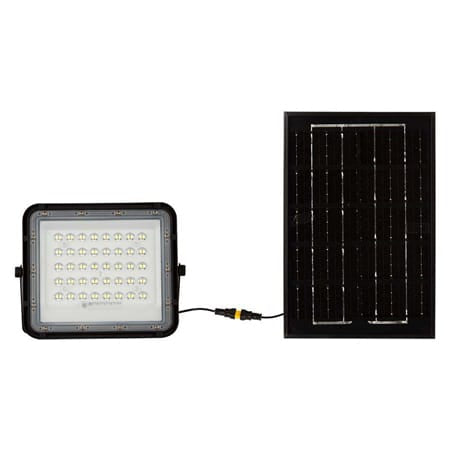 V-Tac Invertor solar Reflector Solar V-Tac SKU-7822 | 6W, 400LM, 4000K, Negru