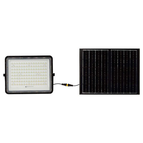 V-Tac Lampa LED Reflector LED Solar V-Tac SKU-7828 | 20W, 1800lm, 4000K, IP65, Negru