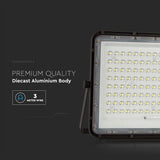 V-Tac Lampa LED Reflector LED Solar V-Tac SKU-7828 | 20W, 1800lm, 4000K, IP65, Negru