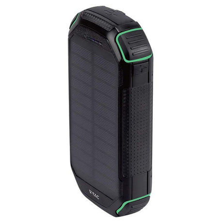 V-Tac Power bank Power Bank V-Tac SKU-7836 | 30000mAh, Wireless 15W, USB-C PD 20W, Solar