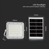 V-Tac Panou solar Reflector Solar V-Tac SKU-7839 | 6W, 400LM, 6400K, Alb
