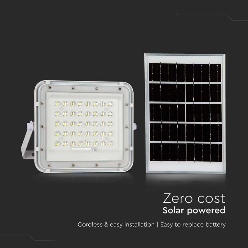 V-Tac Panou solar Reflector Solar V-Tac SKU-7839 | 6W, 400LM, 6400K, Alb
