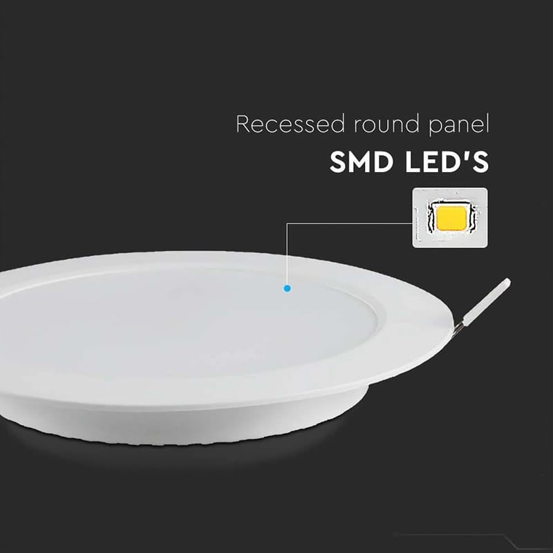 V-Tac Panou LED Panou LED V-Tac SKU-78561 | 3W, 4000K, Incorporabil, CIP Samsung