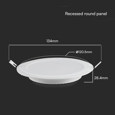 V-Tac Panou LED Panou LED V-Tac SKU-78591 | 6W, 4000K, Incorporabil