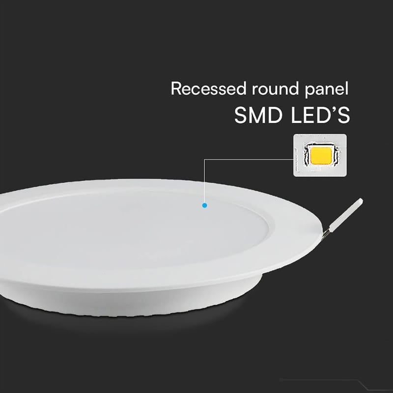 V-Tac Panou LED Panou LED V-Tac SKU-78691 | 24W, 6400K, Incorporabil, Cip Samsung
