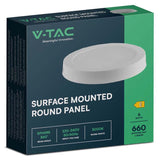 V-Tac Panou LED Panou LED V-Tac SKU-7870 | 6W, 3000K, Aplicabil