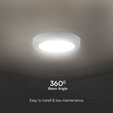 V-Tac Panou LED Panou LED V-Tac SKU-78751 | 12W, 6500K, Aplicabil, Lumina Rece