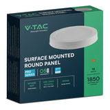 V-Tac Panou LED Panou LED V-Tac SKU-78771 | 18W, 4000K, Aplicabil