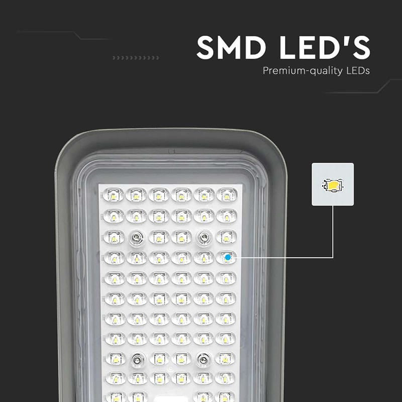 V-Tac Corp iluminat Corp Iluminat Stradal LED V-Tac SKU-7889 | 50W, 6500K, Gri