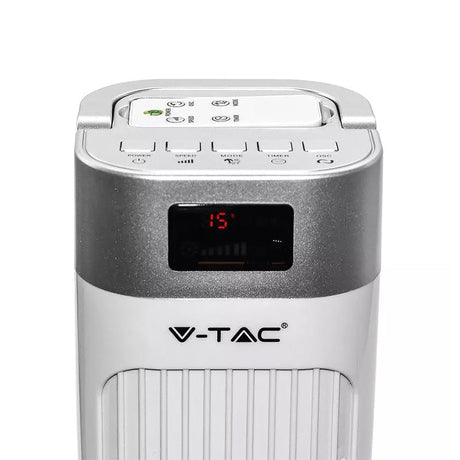 V-Tac Ventilator Ventilator Turn V-Tac SKU-7900 | 92cm, 55W, 3 Viteze, Temporizator 15h