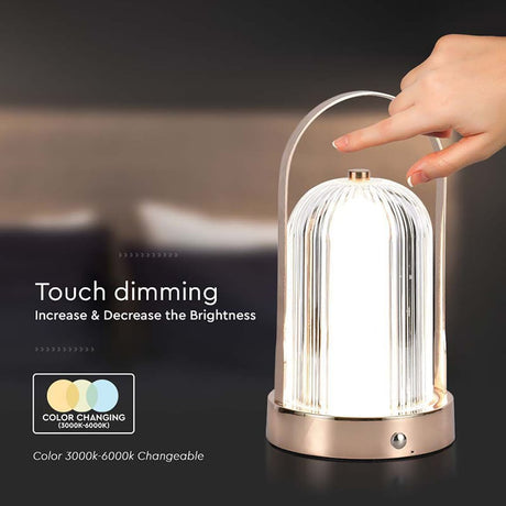 V-Tac Lampa birou Lampa Birou V-Tac SKU-7991 | 3in1, Acumulator 1800mAh, Antique Bronze