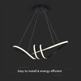 V-Tac Lampa LED Candelabru LED V-Tac SKU-8010 | 24W, 3000K, 72x30cm, 3240lm, Negru