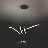 V-Tac Lampa LED Candelabru LED V-Tac SKU-8010 | 24W, 3000K, 72x30cm, 3240lm, Negru