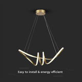 V-Tac Lampa LED Candelabru LED V-Tac SKU-8011 | 24W, 3000K, Auriu, 72x30cm, 3240lm