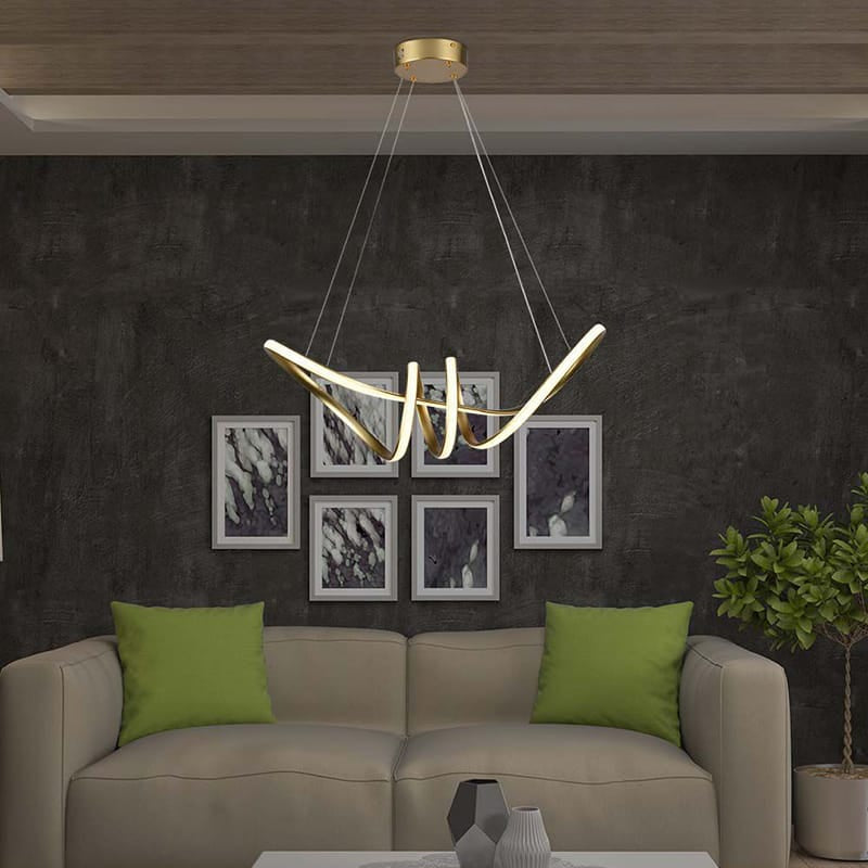V-Tac Lampa LED Candelabru LED V-Tac SKU-8011 | 24W, 3000K, Auriu, 72x30cm, 3240lm